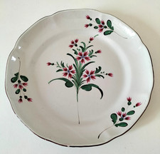 Assiette ancienne décor