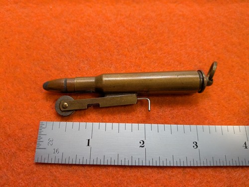 1940s trench art bullet - art,