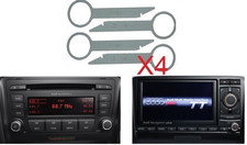Cles demontage Autoradio Audi