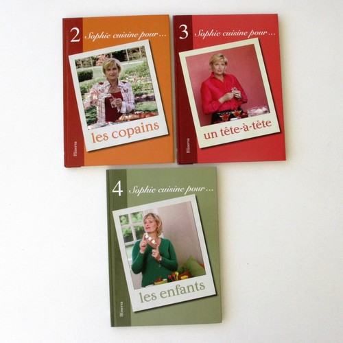 Lot livres sophie - sophie, cuisine