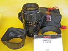 Angenieux 2x35 35-70mm f2.5-3.3 Macro Zoom   monture nikon