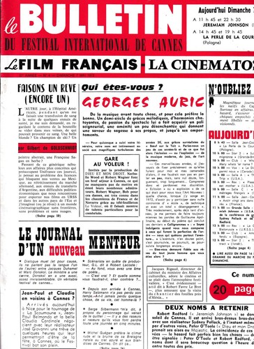 Film français bulletin - film,