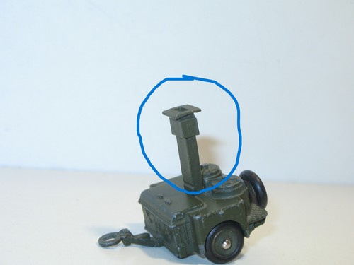 Dinky toys 823 - dinky, cheminée