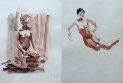 Composition erotique - erotique, nu