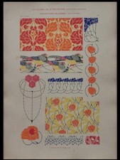 ORNEMENTATION ART NOUVEAU, H