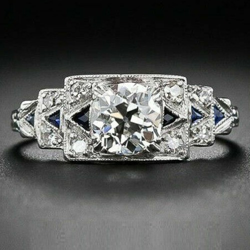 4ct simulé diamant vintage - 1.4ct,