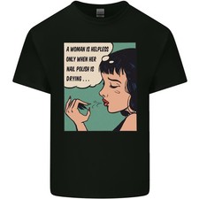 Femme Est Seulement Impuissante Émancipation Féminine T-Shirt Enfant