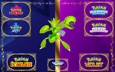 Pokemon Cizayox SHINY 6 IV-31 Ecarlate-Violet/Diamant-Perle/Bouclier-Epée