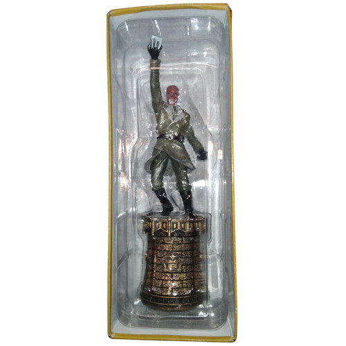 Figurine statuette red skull - statuette,
