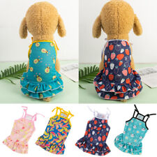 Chog Skirt Pet Robe Cotton Small Dog Princess Chihuahua Puppy Cat Clots H / /