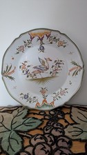 Assiette en faïence Moustiers