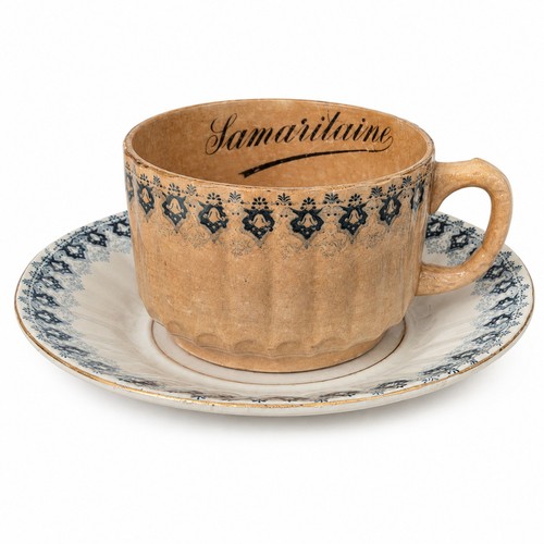 Ancienne tasse déjeuner - ancienne,