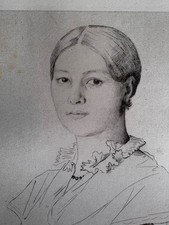 Ingres / Bracquemond Gravure