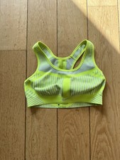 Brassière Nike FE/NOM Flyknit Jaune Fluo XS