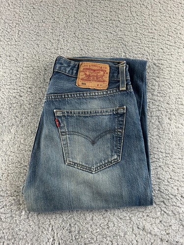 Jean levis 501 bleu - levis, coupe