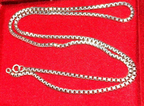 Chaine ancienne argent - chaine,