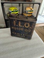 Rare Bidon Huile Oil I.L.O ILO