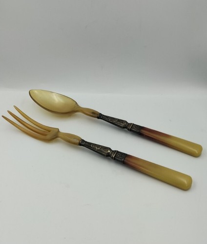 Anciens couverts salade en - à,