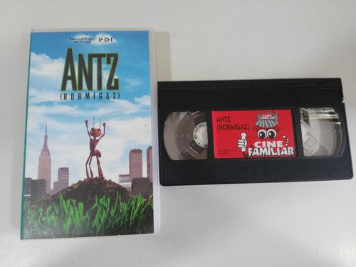 Antz hormigaz vhs cinta tape - hormigaz,