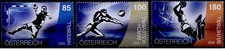 austria 2020 autriche sport ball basketball volleyball handball 3v mnh
