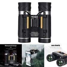 200x22 Professionnel Jumelles HD 40000m Long Gamme Vision Nocturne for Extérieur