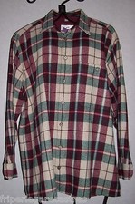 Jolie SURCHEMISE de "Bucheron" Studio LEONARDO, Taille M    (CC_028)