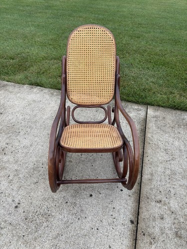 Thonet bentwood rocking - bentwood, chair