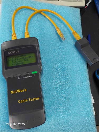 Cable tester network sc8108 - cable,