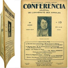 Revue CONFERENCIA n°13 1929