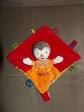 Doudou Plat Attache Tétine