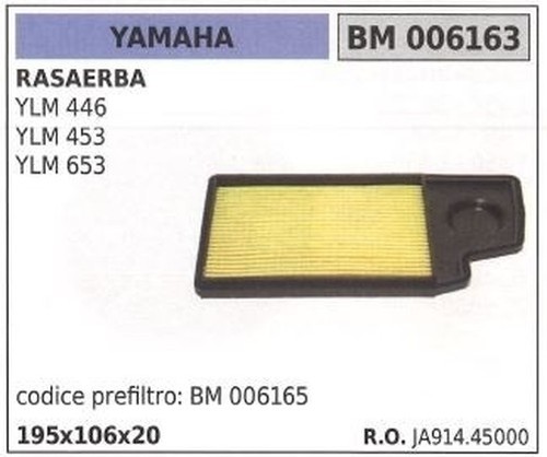 Filtre air yamaha - filtre, pour