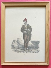 Lithographie encadrée