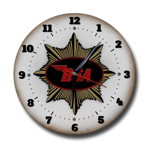Horloge métal bsa - horloge, en
