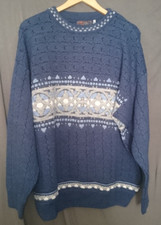 pull chaud bleu 2XL