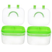  2 Pcs Boite Couture Malette De Rangement Cas Stockage Polyvalent Casse