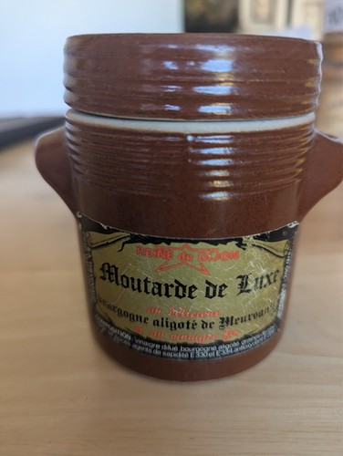 Ancien pot moutarde gré - a,