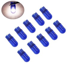 10x Ampoules T10 W5W Blanc Pur