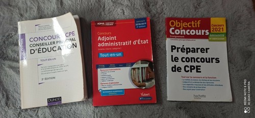 Livre concours cpe adjoint - livre,
