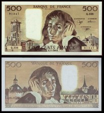 Billet France - 500 Francs