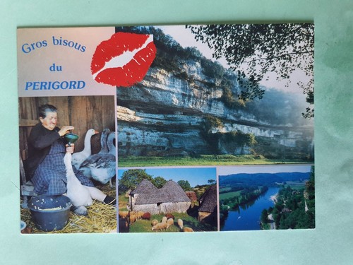 Carte postale dordogne - carte,