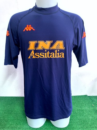 Maillot roma match worn - maillot,