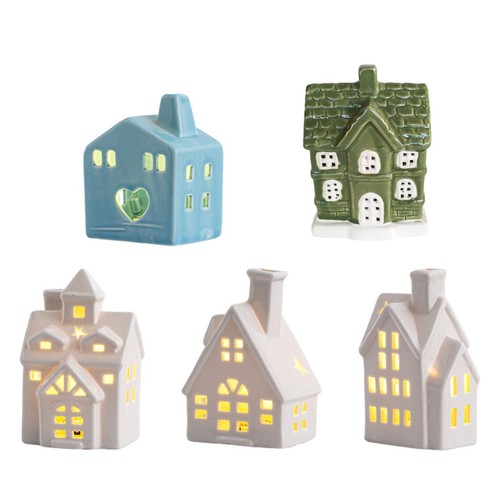 Maison village noël en - de,