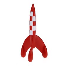 Tintin The Moon Rocket 8.5cm
