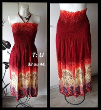 Belle robe transformable en jupe de taille unique 38 au 44