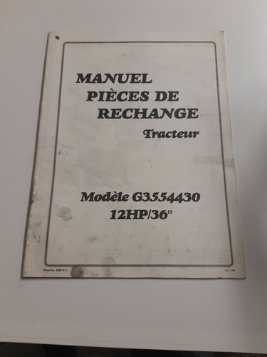 éclaté pièce tondeuse - pièce, de
