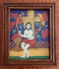 Fixé sous verre 19ème -