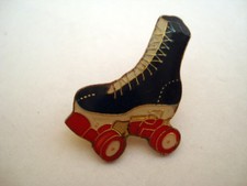 PINS RARE VINTAGE CHAUSSURE PATINS A ROULETTES ROLLERS PATINAGE SKATING wxc 11