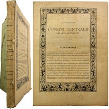 Revue des Arts Décoratifs 1885 La Pierre Bois Terre Verre vitrail céramique