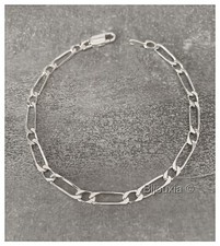 Bracelet Maille Figaro 1-1 En
