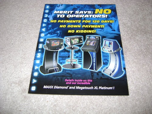 Merit video flyer megatouch - merit,